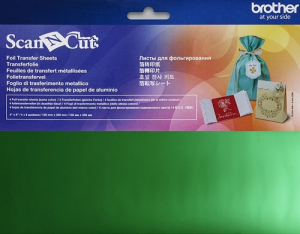 Лист для фольгирования Scan&Cut зеленый CAFTSGRN1