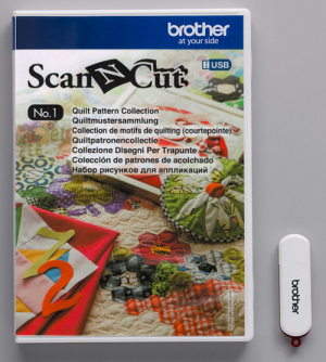 Набор дизайнов Scan&Cut для квилтинга CAUSB1