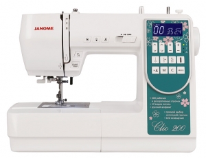 Компьютерная швейная машина Janome Clio 200