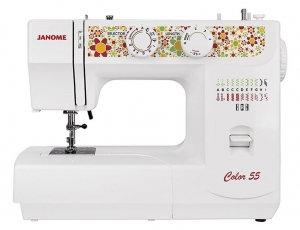 Электромеханическая швейная машина Janome Color 55