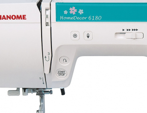 Компьютерная швейн машина Janome HomeDecor 6180